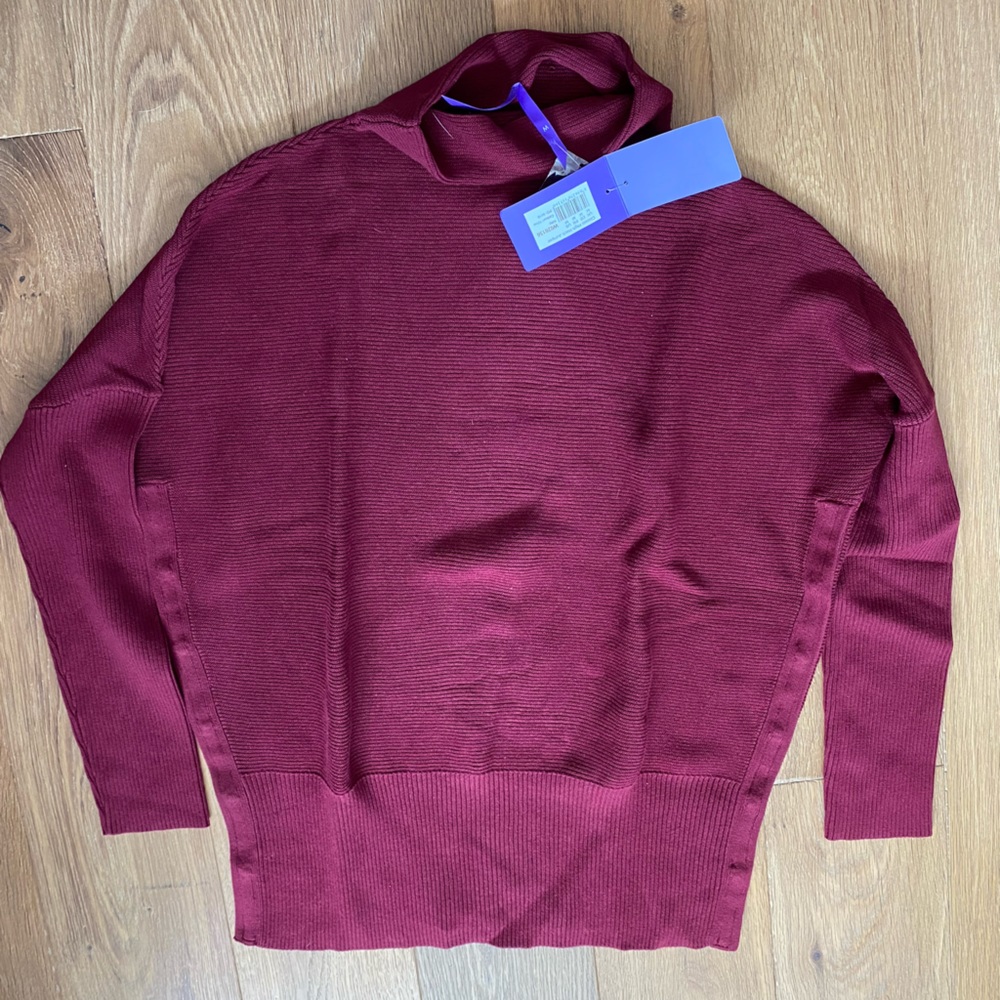 NWT Burgundy Seraphine Maternity and Nursing Sweater Sz M